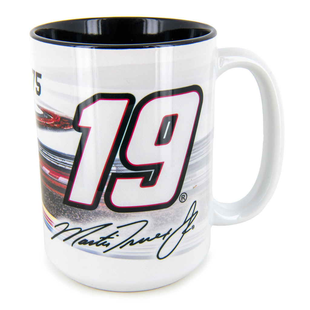 Martin Truex Jr 2023 Bass Pro Shops Coffee Mug 15oz With Color Interior #19 NASCAR