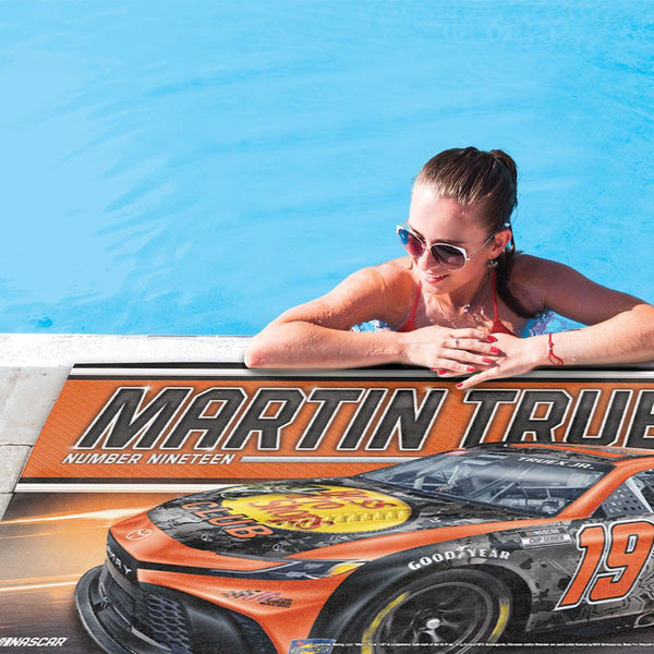 Martin Truex Jr 2024 Bass Pro Shops 30x60 Beach Towel #19 NASCAR