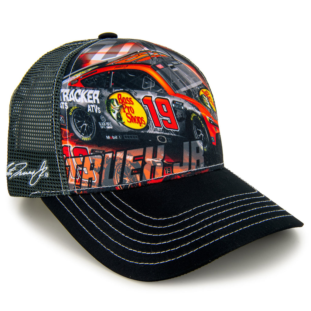 Martin Truex Jr 2024 Bass Pro Shops Sublimated Car Mesh Hat Sale