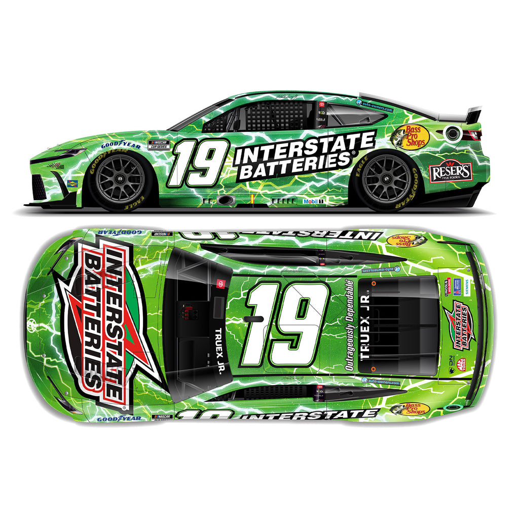 Martin Truex Jr Interstate Batteries 1:24 Standard 2024 Diecast Car #19 NASCAR