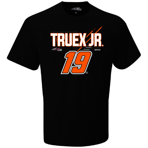 Martin Truex Jr 2024 Name and #19 T-Shirt Black NASCAR
