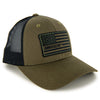 NASCAR 2024 Tonal Flag Mesh Hat Green Black