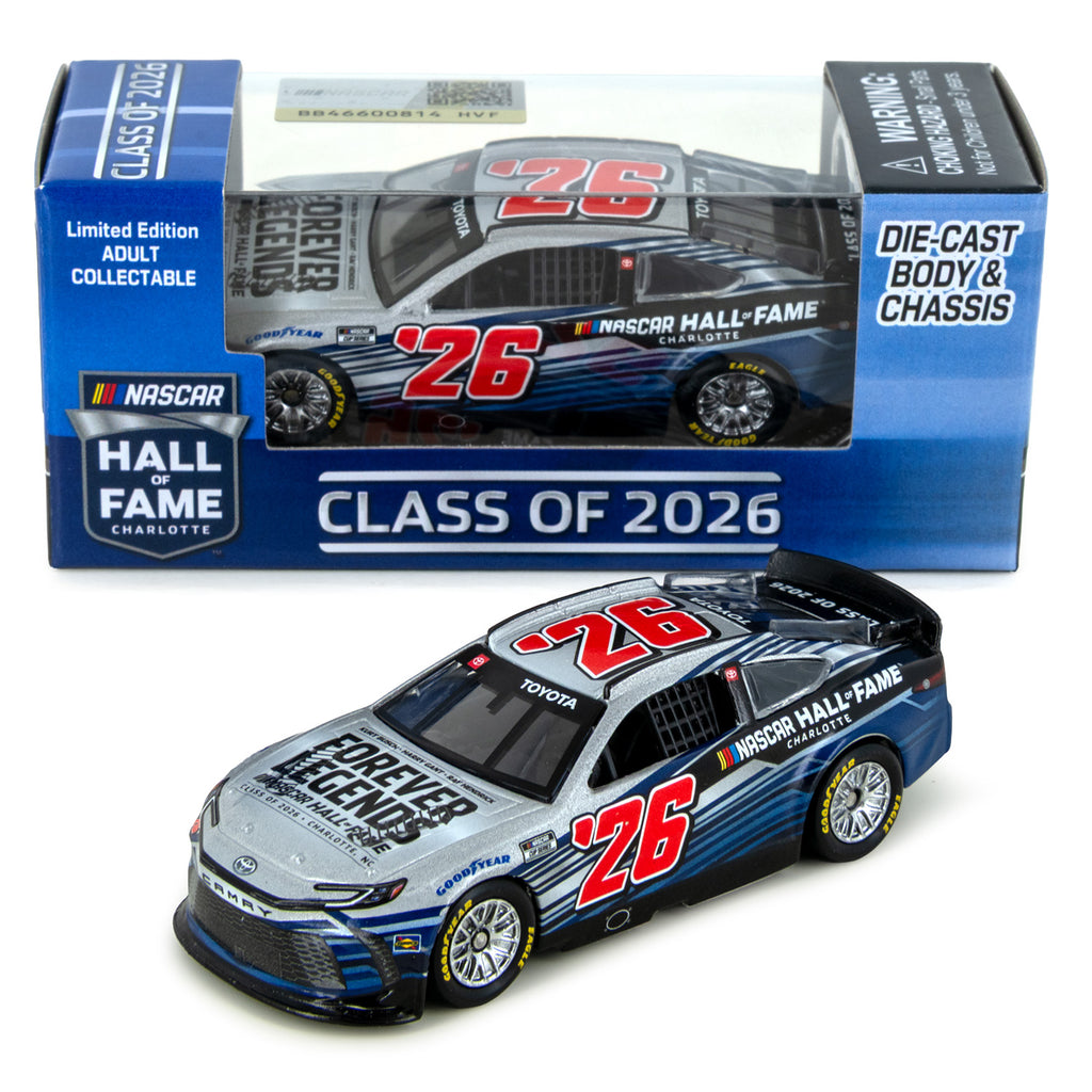 NASCAR Hall of Fame Class of 2026 1:64 Standard 2026 Diecast Chassis Car