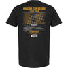 NASCAR 2026 Cup Series Schedule T-Shirt Black