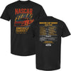 NASCAR 2026 Cup Series Schedule T-Shirt Black
