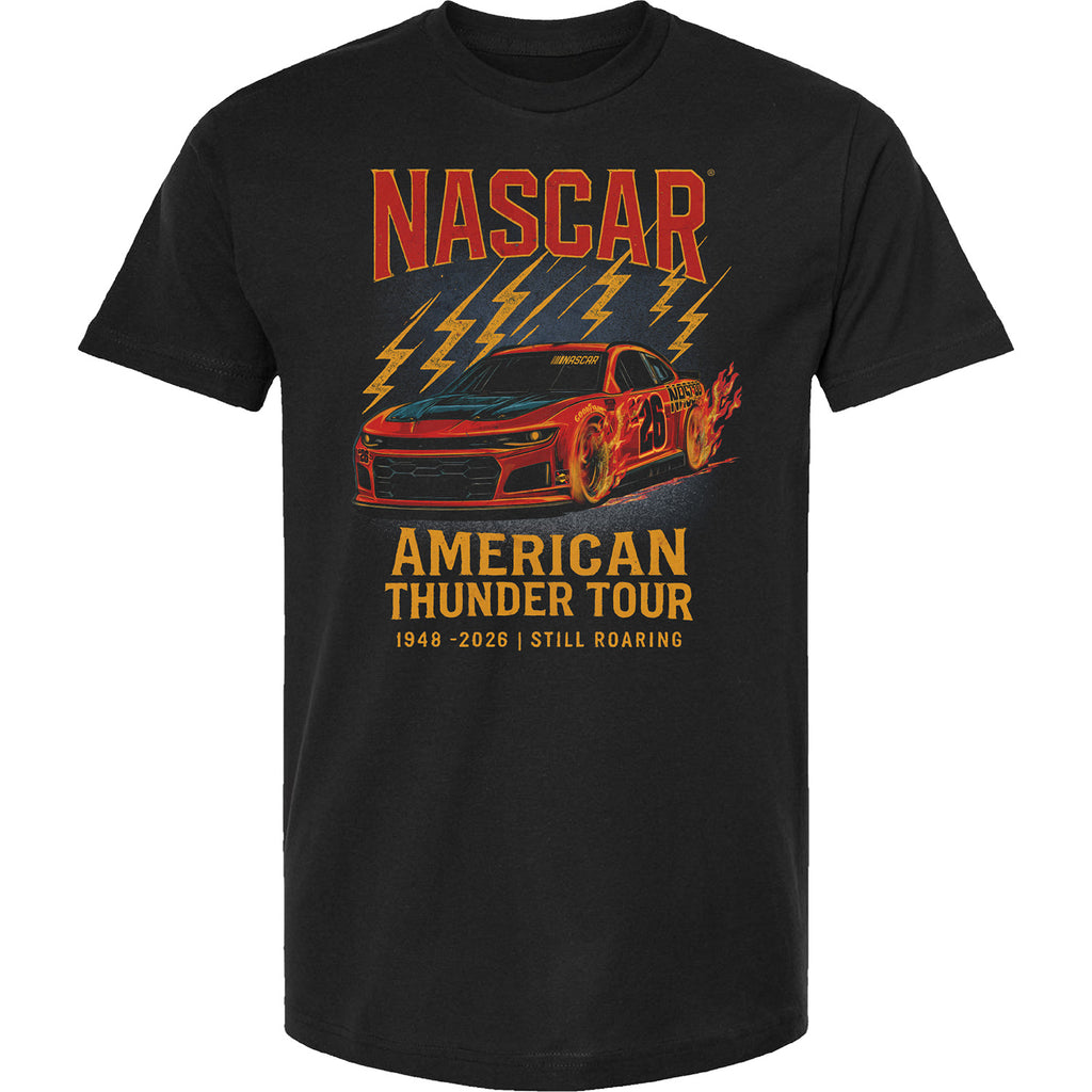NASCAR 2026 Cup Series Schedule T-Shirt Black