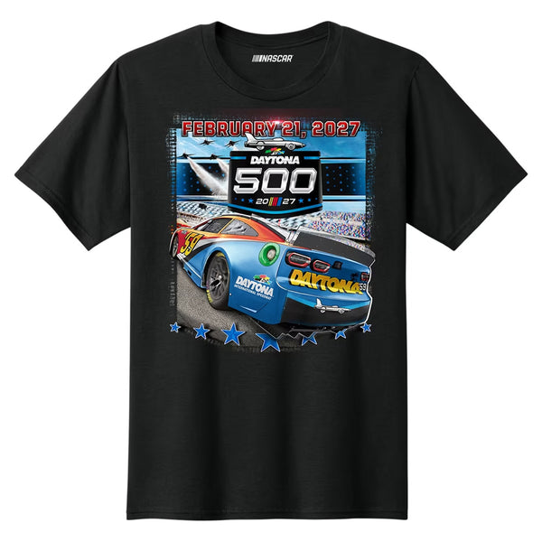 NASCAR 2027 Daytona 500 Event T-Shirt Black