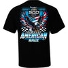 NASCAR 2026 Daytona 500 Patriotic Eagle T-Shirt Black