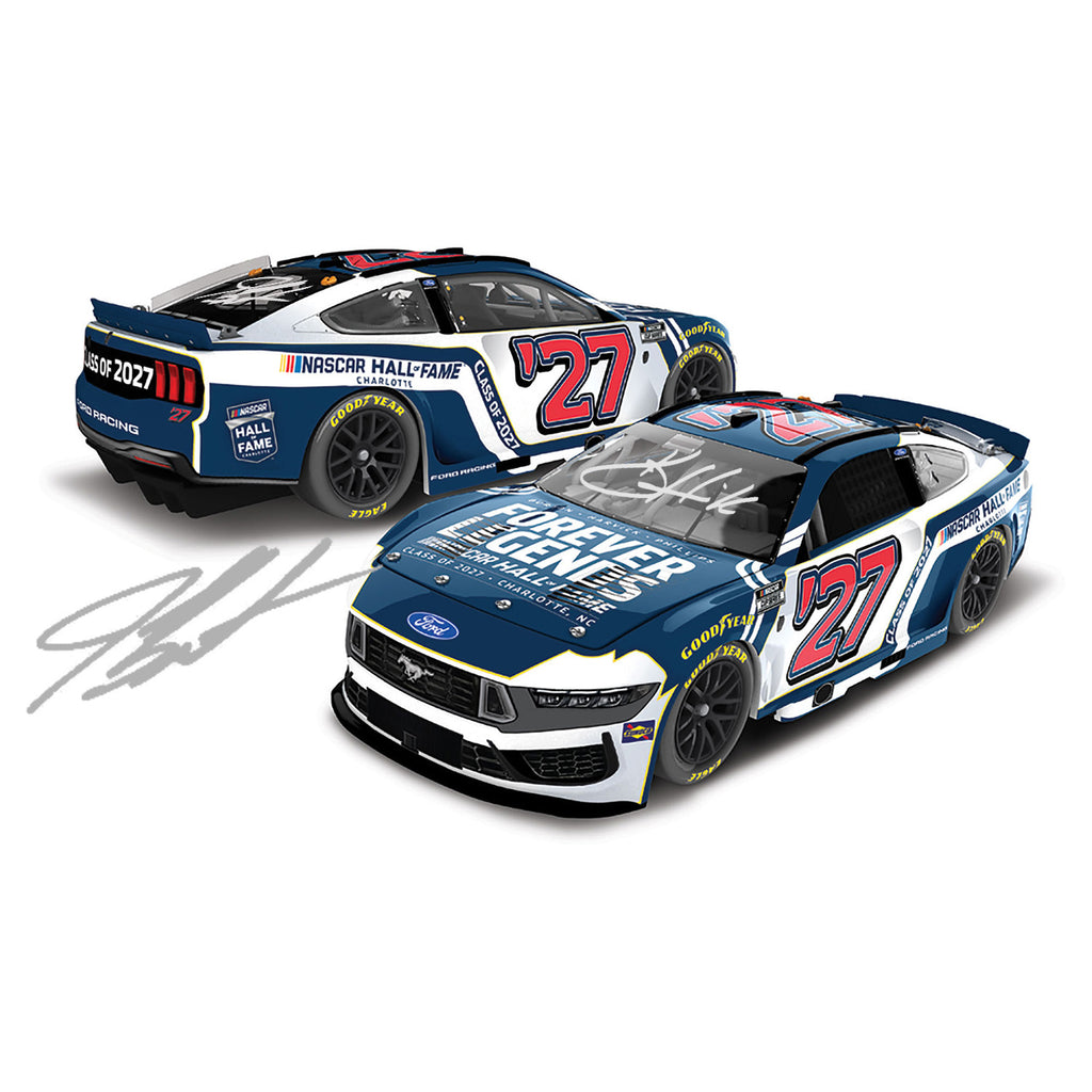 Kevin Harvick / Jeff Burton Dual Autographed NASCAR Hall of Fame Class of 2027 1:24 Standard 2027 Diecast Car