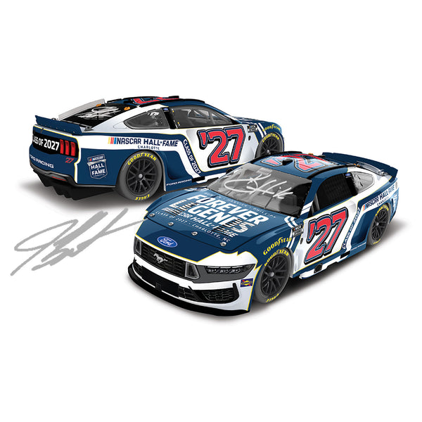 Kevin Harvick / Jeff Burton Dual Autographed NASCAR Hall of Fame Class of 2027 1:24 Standard 2027 Diecast Car