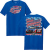 NASCAR 2027 Daytona 500 Patriotic Flyover T-Shirt Blue