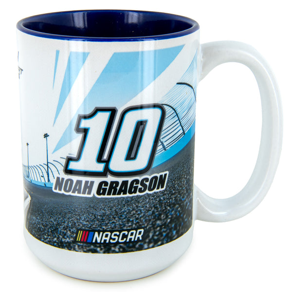Noah Gragson 2024 Rush Truck Centers #10 Coffee Mug 15oz With Color Interior NASCAR