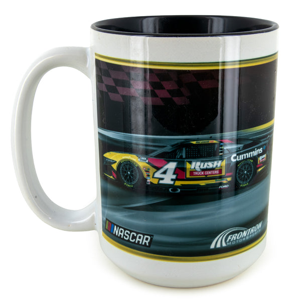 Noah Gragson 2025 Rush Truck Centers #4 Coffee Mug 15oz With Color Interior