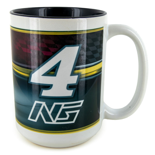 Noah Gragson 2025 Rush Truck Centers #4 Coffee Mug 15oz With Color Interior