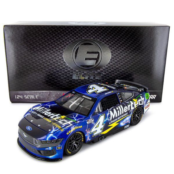Noah Gragson ELITE Millertech 1:24 2025 Diecast Car #4 NASCAR