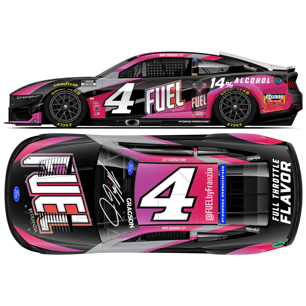 Noah Gragson Autographed FUEL by Franzia 1:24 Standard 2026 Diecast Car #4 NASCAR