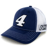 Noah Gragson 2025 Big Number #4 Mesh Hat Blue/White NASCAR