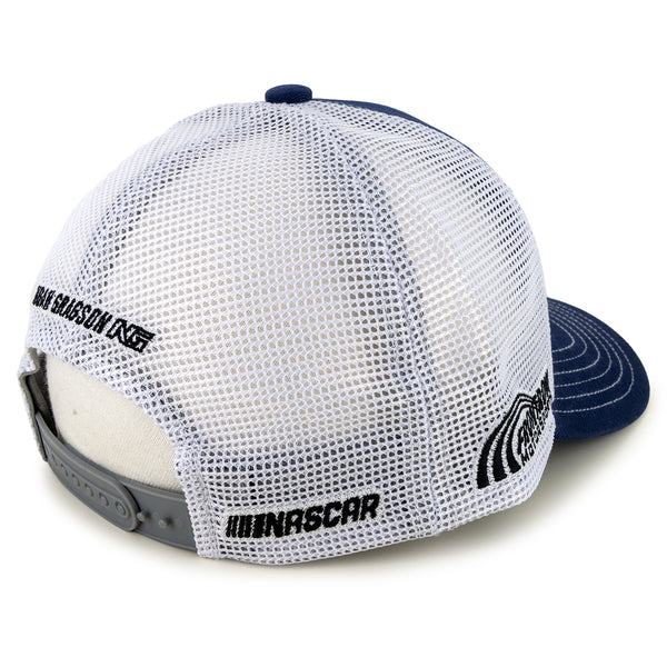 Noah Gragson 2025 Big Number #4 Mesh Hat Blue/White NASCAR