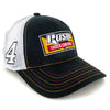 Noah Gragson 2025 Rush Truck Centers Sponsor Mesh Hat Black/White #4 NASCAR
