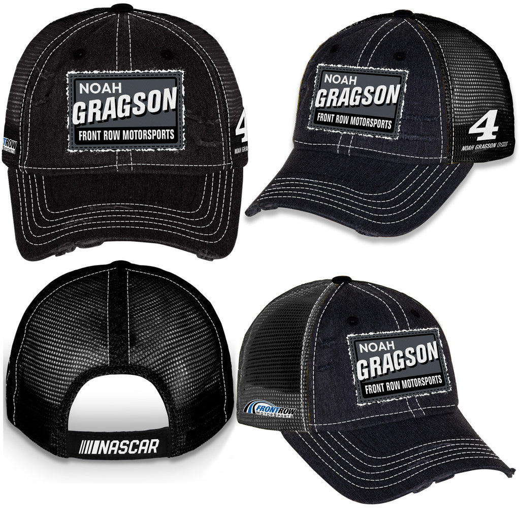 Noah Gragson 2025 Vintage Patch Hat Black #4 NASCAR
