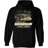 Noah Gragson 2025 Rush Truck Centers 2-Spot Hoodie Outerwear Sweatshirt Black #4 NASCAR