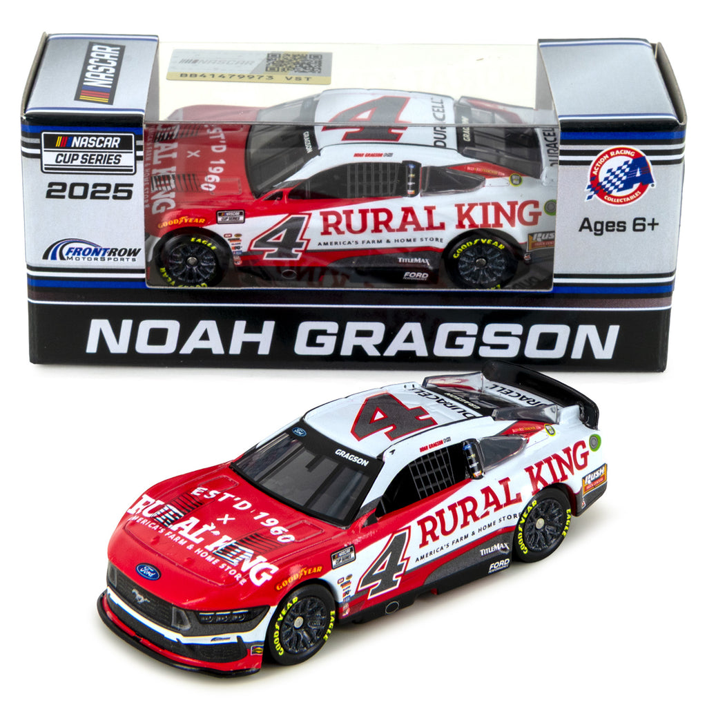 Noah Gragson Rural King 1:64 Standard 2025 Diecast Car #4 NASCAR