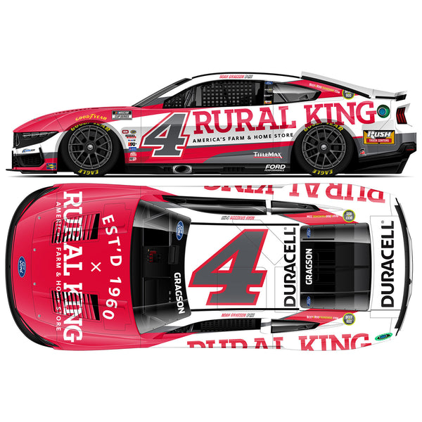 Noah Gragson ELITE Rural King 1:24 2025 Diecast Car #4 NASCAR