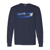 Noah Gragson 2025 Long Sleeve Name & Number #4 T-Shirt Blue NASCAR