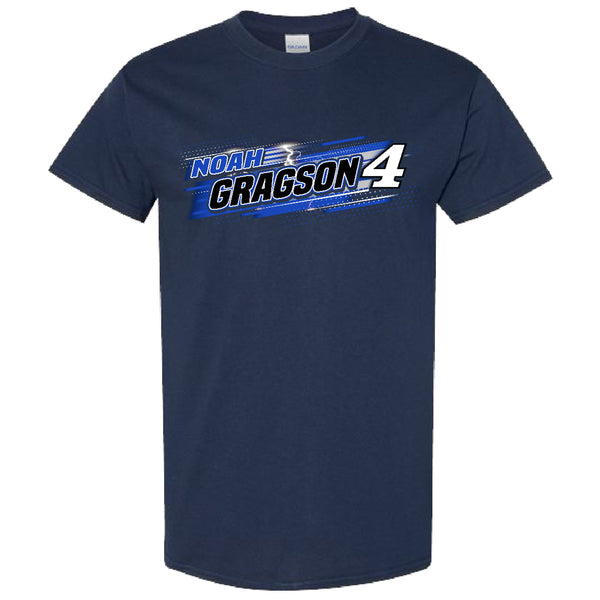 Noah Gragson 2025 Name & Number #4 T-Shirt Blue NASCAR