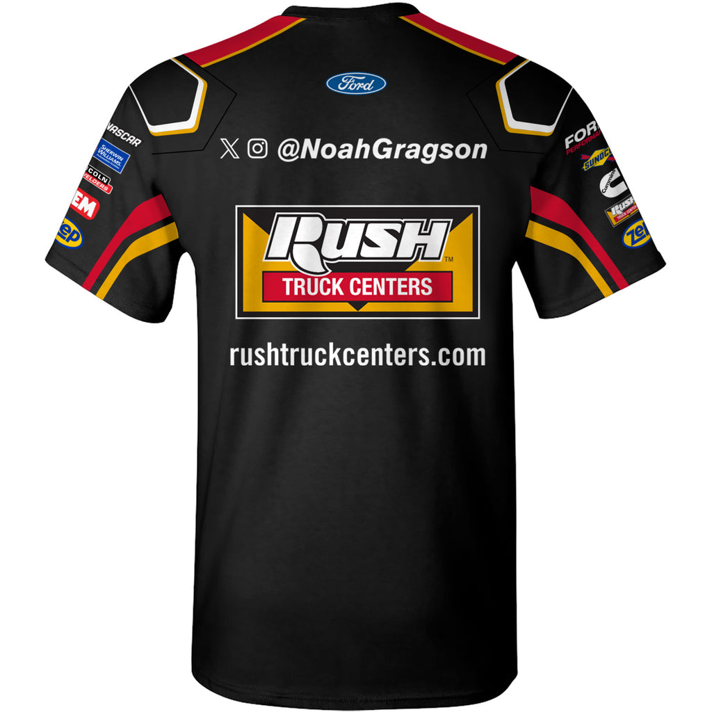 Noah Gragson 2025 Rush Truck Centers Sublimated Uniform Pit Crew T-Shirt #4 NASCAR