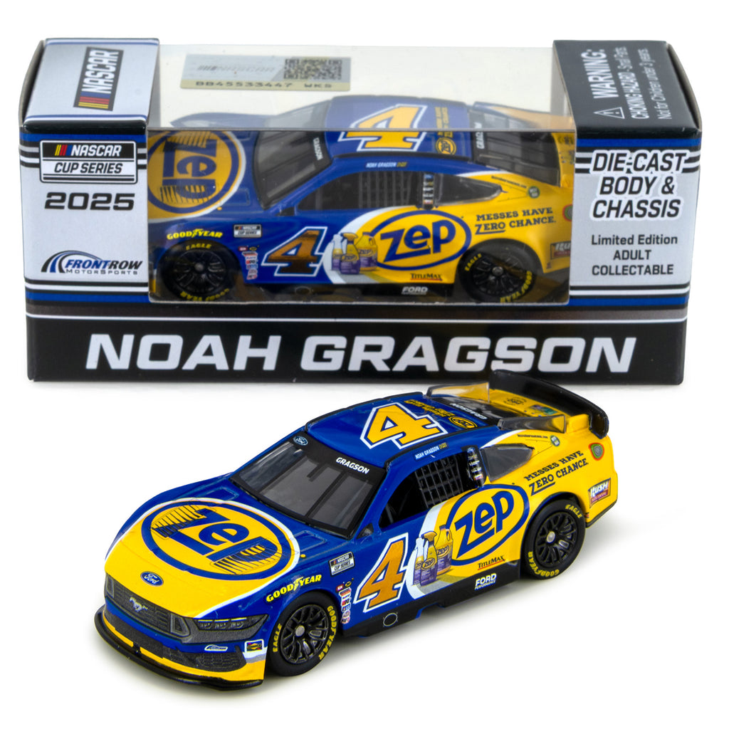 Noah Gragson Zep 1:64 Standard 2025 Diecast Car #4 NASCAR