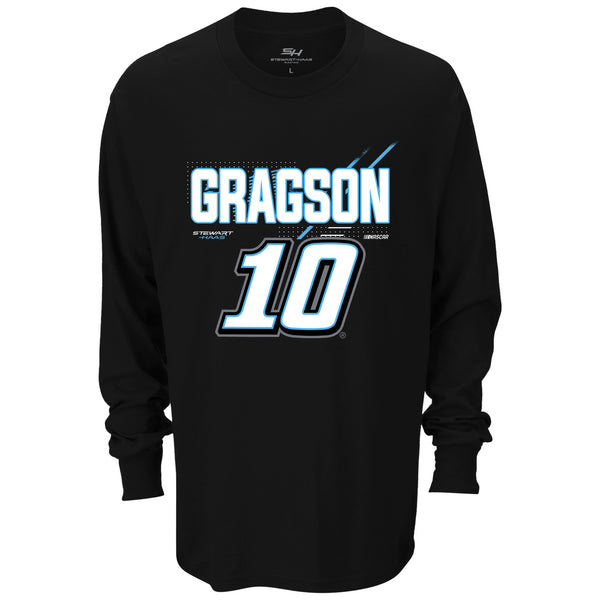 Noah Gragson 2024 Long Sleeve Name and #10 T-Shirt NASCAR