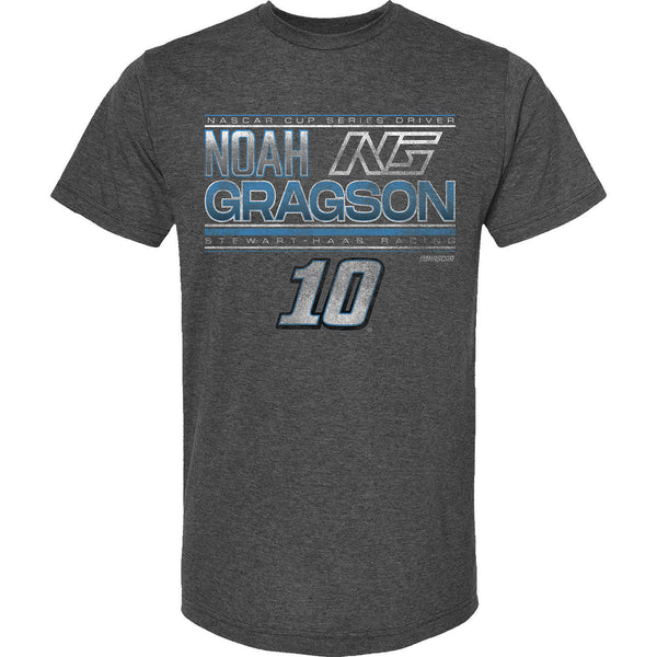 Noah Gragson 2024 Pole Sitter #10 T-Shirt Gray NASCAR