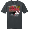 Noah Gragson 2024 Rush Truck Centers #10 Car T-Shirt Charcoal Gray NASCAR