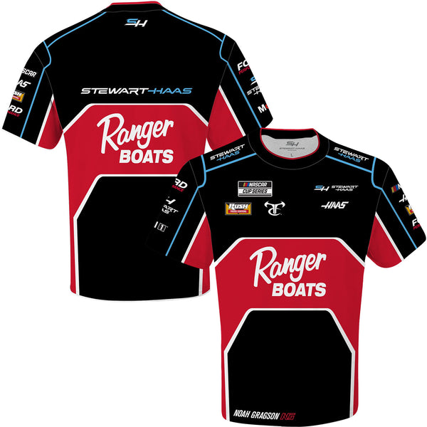 Noah Gragson 2024 Ranger Boats Sublimated Uniform Pit Crew T-Shirt #10 NASCAR