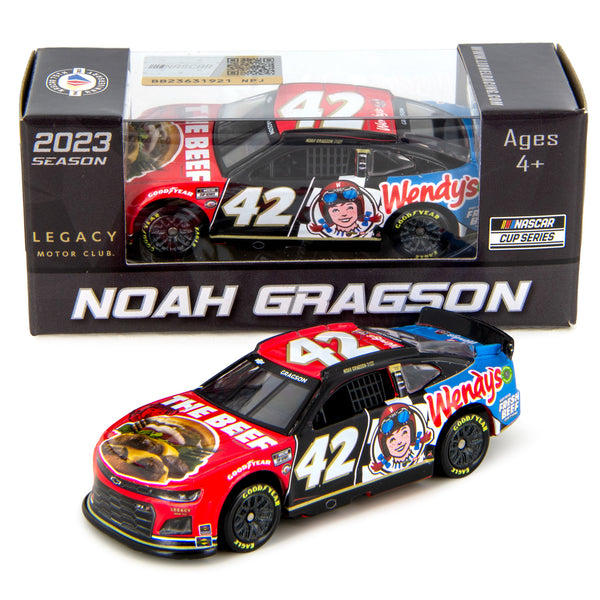 Noah Gragson Wendy's 1:64 Standard 2023 Diecast Car #42 NASCAR