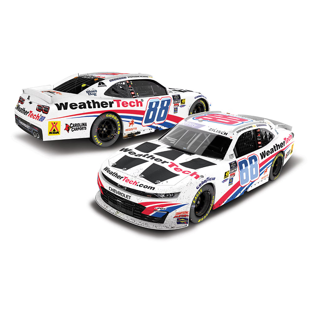 Parker Kligerman / Connor Zilisch Daytona Xfinity Series Race Win 1:64 Standard 2025 Diecast Car #88 WeatherTech NASCAR