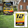 Ryan Blaney 2026 Menards Two Sided 12x18 Garden Flag #12 NASCAR