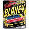 Ryan Blaney 2025 Menards 50x60 Winning Image Blanket #12 NASCAR