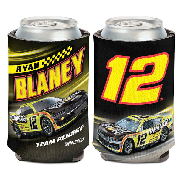 Ryan Blaney 2024 Menards #12 Can Hugger 12oz Cooler NASCAR