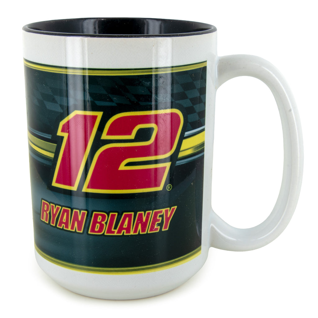 Ryan Blaney 2025 Advance #12 Coffee Mug 15oz With Color Interior