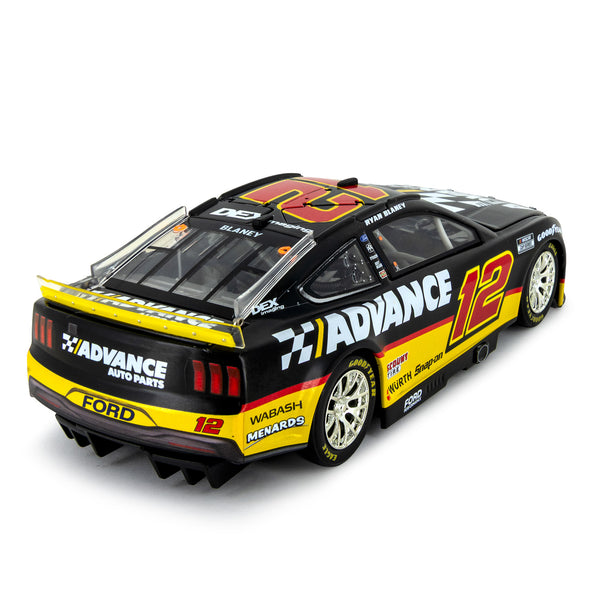Ryan Blaney ELITE Advance Auto Parts 1:24 2025 Diecast Car #12 NASCAR