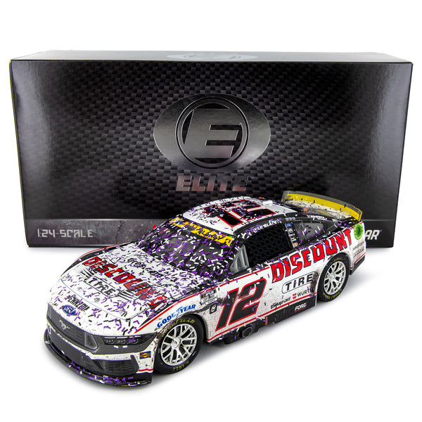 Ryan Blaney ELITE Martinsville Race Win 1:24 2024 Diecast Car #12 NASCAR