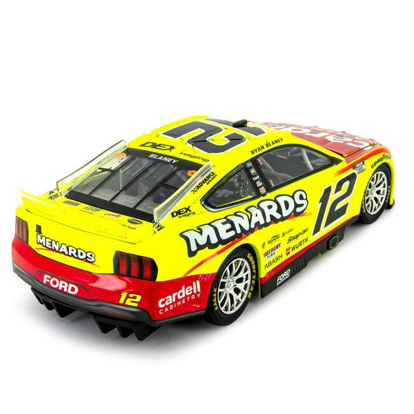 Ryan Blaney ELITE Menards 1:24 2025 Diecast Car #12 NASCAR