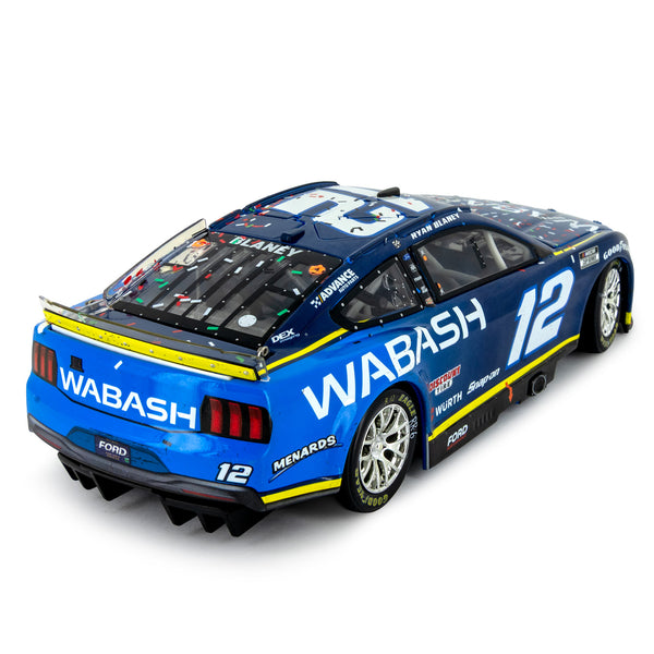 Ryan Blaney ELITE Pocono Race Win 1:24 2024 Diecast Car Wabash #12 NASCAR