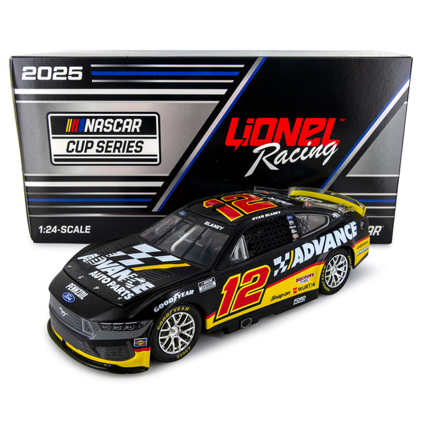 Ryan Blaney Advance Auto Parts 1:24 Standard 2025 Diecast Car #12 NASCAR