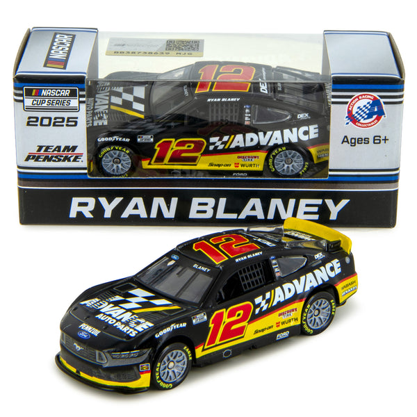 Ryan Blaney Advance Auto Parts 1:64 Standard 2025 Diecast Car #12 NASCAR