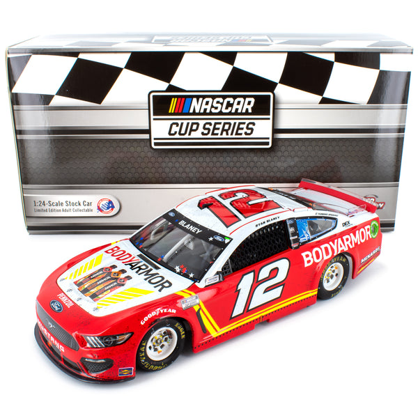 Ryan Blaney Atlanta Race Win 1:24 Standard 2021 Diecast Car BodyArmor #12 NASCAR