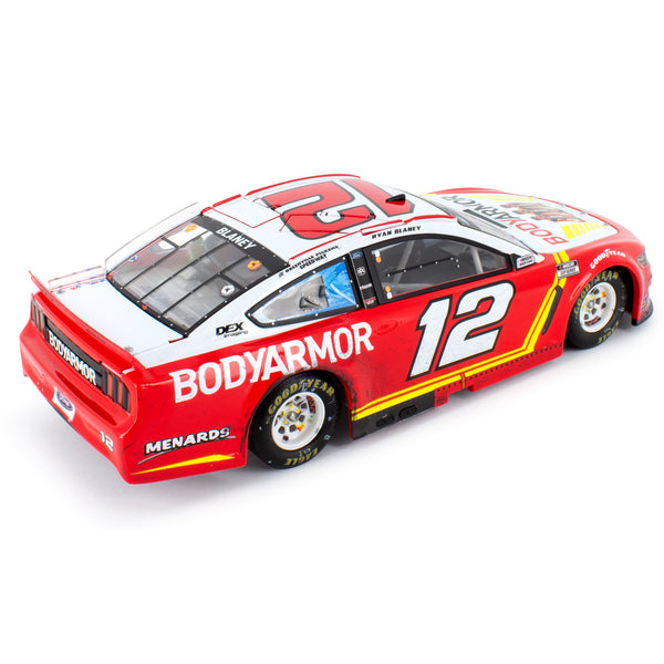 Ryan Blaney Atlanta Race Win 1:24 Standard 2021 Diecast Car BodyArmor #12 NASCAR