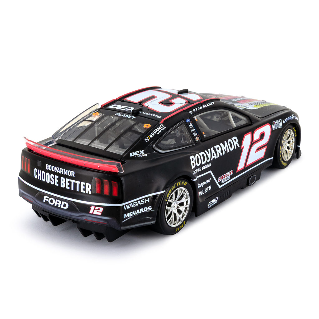 Ryan Blaney Autographed BodyArmor Black 1:24 Standard 2025 Diecast Car